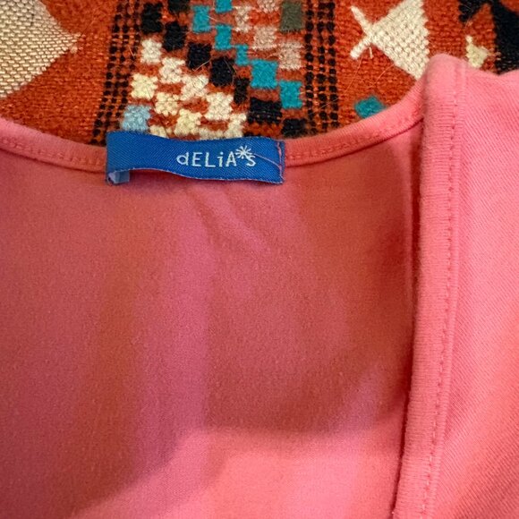 Vintage dELiA*s Pink Tank - Picture 6 of 6